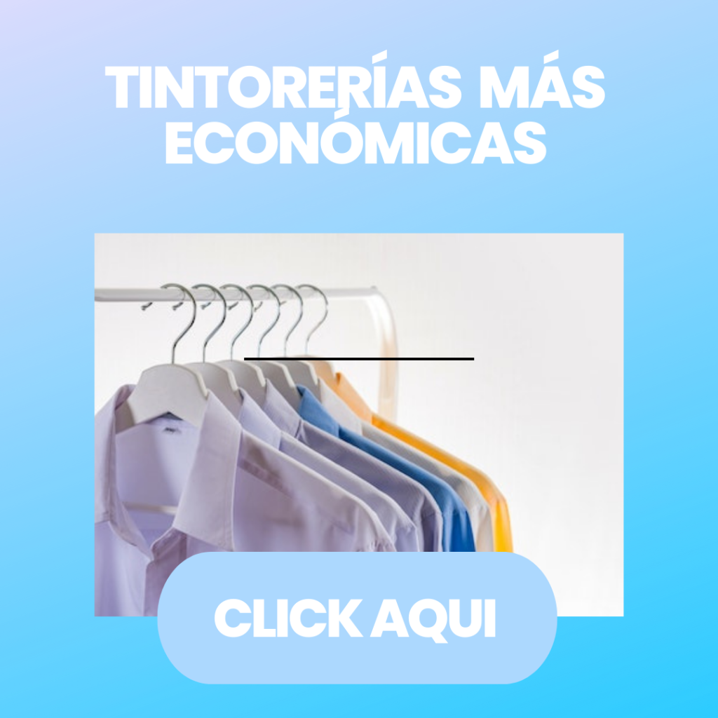 Tintorerías económicas