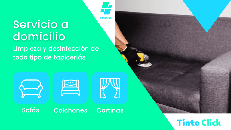 Servicio de limpieza a domicilio de tapicerias