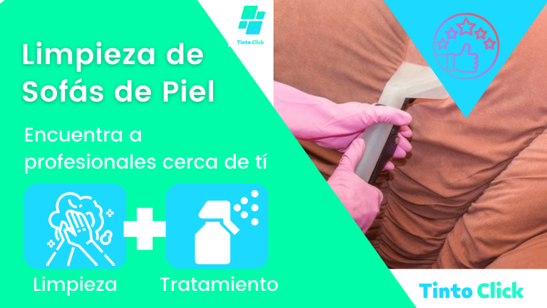 Profesionales en limpieza de Sofas de Piel tintoclick.com